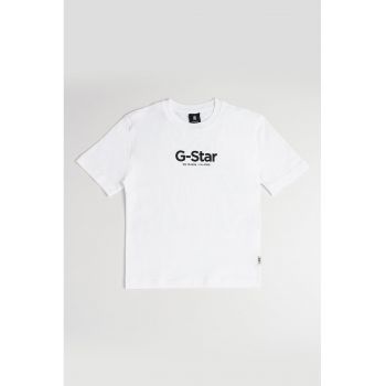 Tricou de bumbac organic cu logo