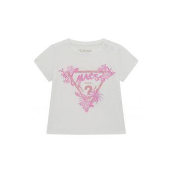 Tricou din amestec de bumbac cu imprimeu logo