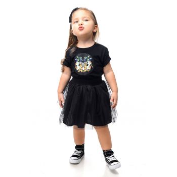 Tricou din bumbac cu imprimeu grafic
