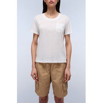 Tricou lejer cu decolteu rotund