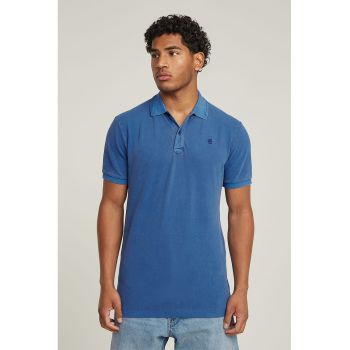 Tricou polo din amestec de bumbac organic