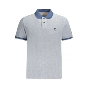 Tricou polo Oxford Pique barbati - cu mini logo brodat - Regular fit - Albastru