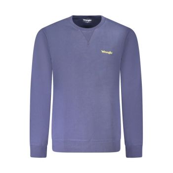 Bluza barbati - cu mini imprimeu cu text - Regular fit - Bleumarin -