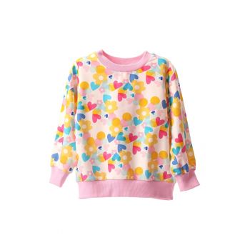 Bluza de trening cu imprimeu floral
