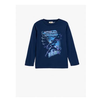 Bluza din bumbac cu model Batman