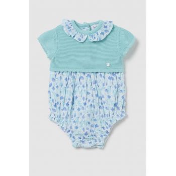 Body de bumbac cu guler BabyDoll