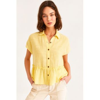 Camasa uni cu peplum