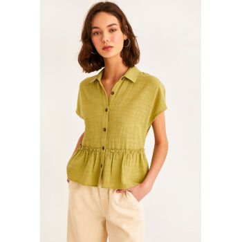 Camasa uni cu peplum