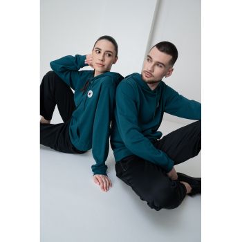 Hanorac unisex cu aplicatie logo