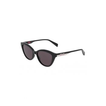 Ochelari de soare cat-eye cu lentile uni