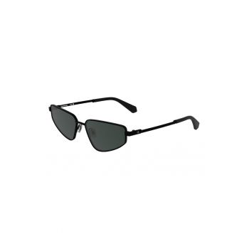Ochelari de soare cat-eye cu logo