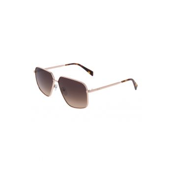 Ochelari de soare patrati cu rame metalice