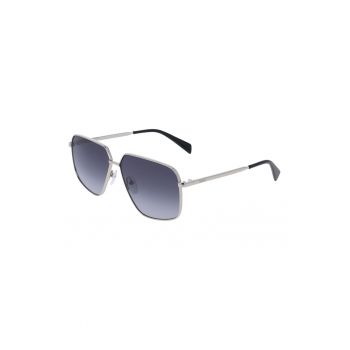 Ochelari de soare patrati cu rame metalice