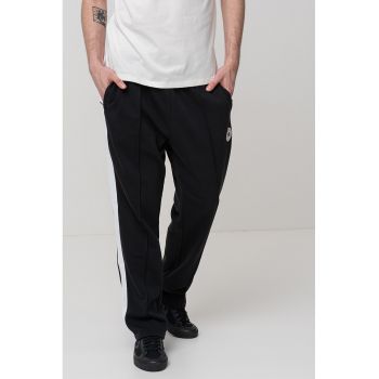 Pantaloni de trening relaxed fit cu cusaturi frontale