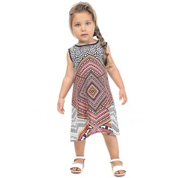 Rochie midi cu imprimeu