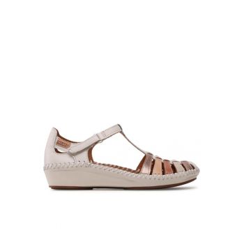 Sandale dama  301916789 - Piele naturala - Ecru