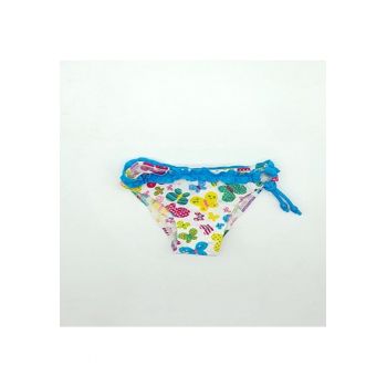 Slip de baie cu fluturasi -  fetite - 60239 - Alb