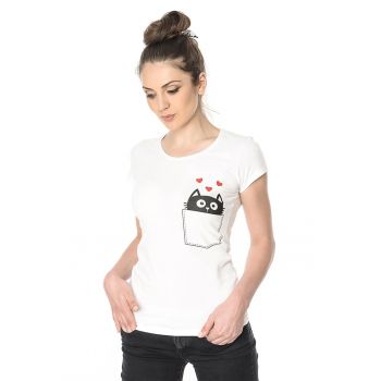 Tricou cambrat de bumbac