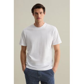 Tricou cu decolteu rotund