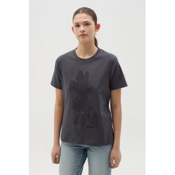 Tricou cu imprimeu cu desene