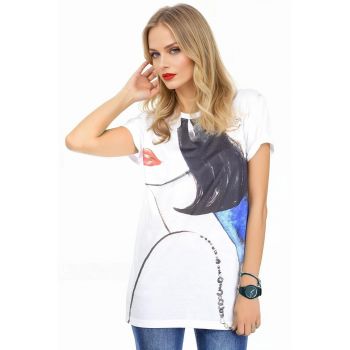 Tricou cu imprimeu grafic