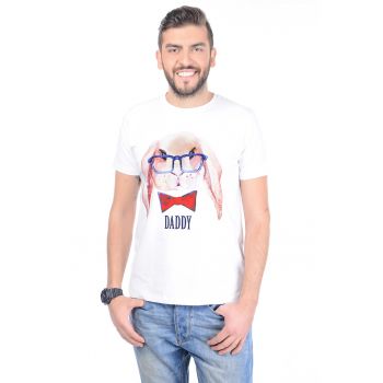 Tricou cu imprimeu grafic