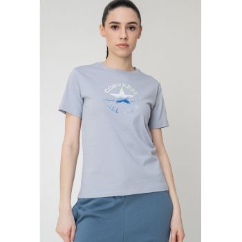 Tricou cu imprimeu metalizat Chuck Taylor