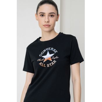 Tricou cu imprimeu metalizat Chuck Taylor