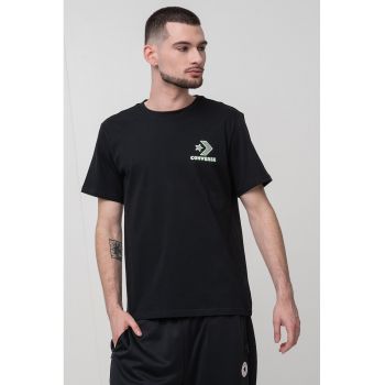 Tricou cu logo grafic pe partea din spate