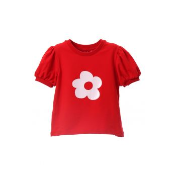 Tricou cu maneci bufante