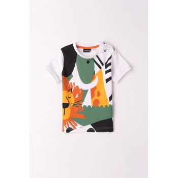Tricou din bumbac cu imprimeu