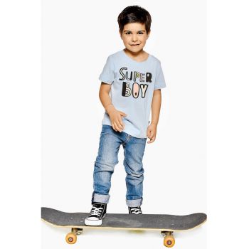 Tricou din bumbac cu imprimeu grafic