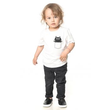 Tricou din bumbac cu imprimeu