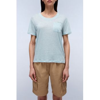 Tricou lejer cu decolteu rotund