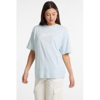 Tricou lejer cu logo pe piept