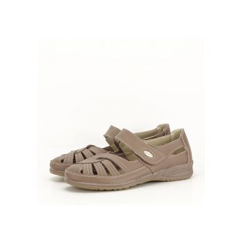 Balerini piele naturala Dorina maro M5 8059