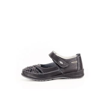 Balerini piele naturala Elena negri M4 7867