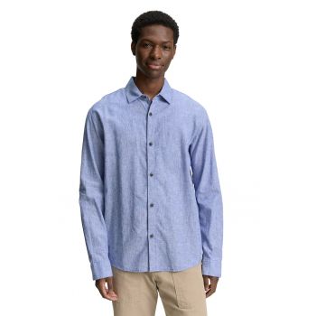 Camasa relaxed fit din amestec de in