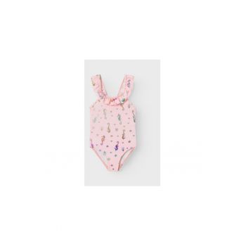 Costum de baie copii -  523107 - Roz - Poliamida -