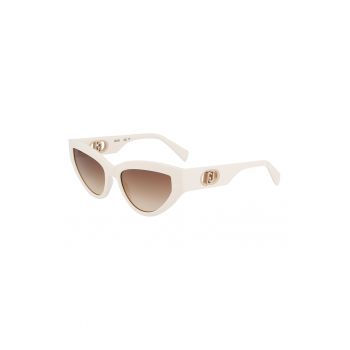 Ochelari de soare cat-eye cu lentile in degrade