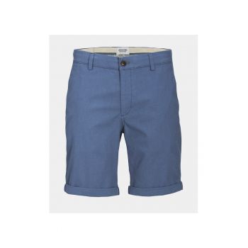 Pantaloni scurti barbati -  304125850 - Albastru - Bumbac