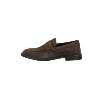 Pantofi loafer de piele intoarsa Lozham