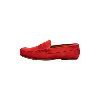 Pantofi loafer de piele intoarsa Noto