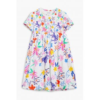 Rochie evazata cu imprimeu