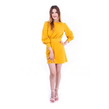 Rochie mini cu croiala in A