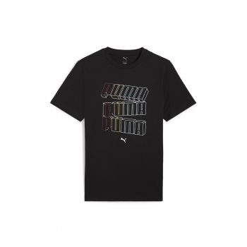 Tricou din bumbac cu imprimeu logo