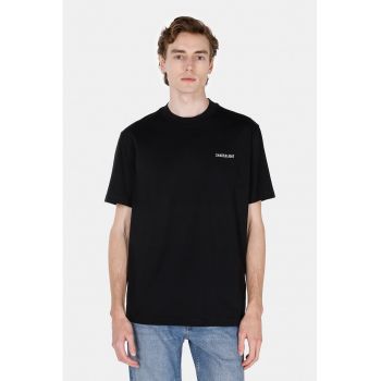 Tricou lejer cu design pe partea din spate