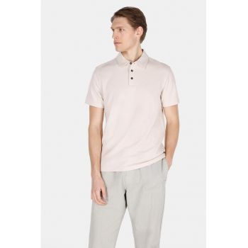 Tricou polo cu model uni