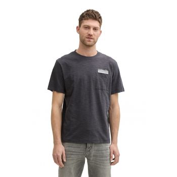 Tricou regular-fit cu buzunar pe piept