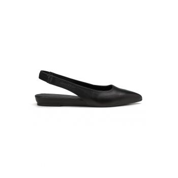 Balerini slingback de piele